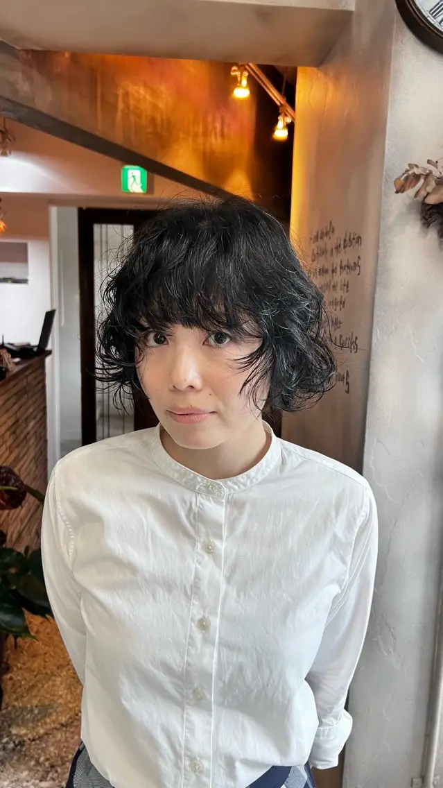 ショート ボブ 北内 登真のヘアスタイル