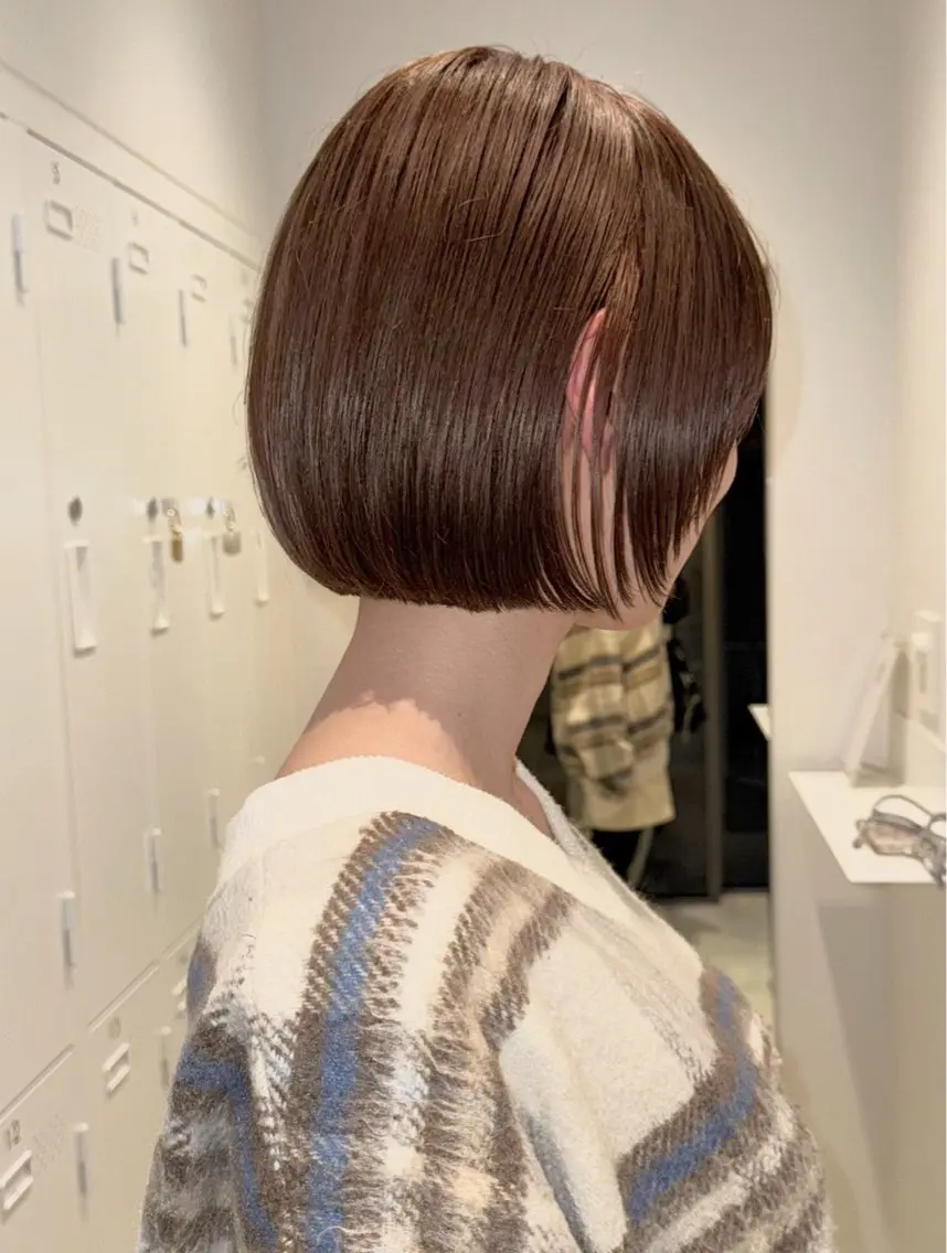 ショート ボブ 似合わせカット 似合わせボブ/ 大人ボブ🩵しおのヘアスタイル