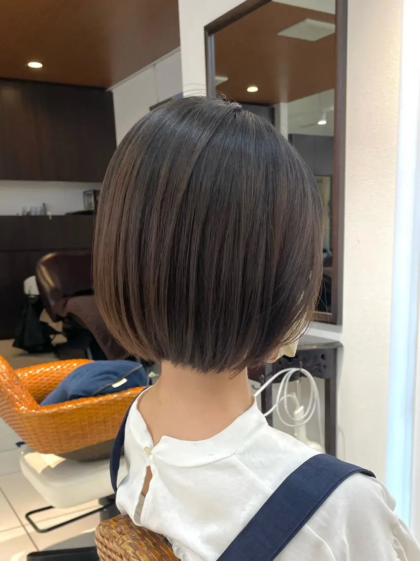 ショート たかしな けいなのヘアスタイル