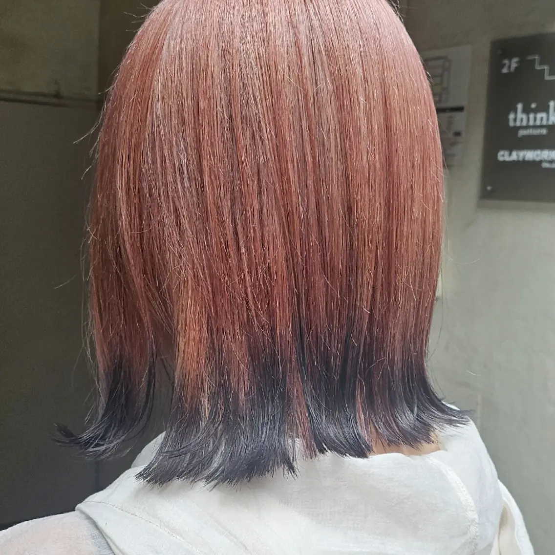 ミディアム カット ヘアカラー トリートメント 🇰🇷透明感×ハイ トーン🌟tomoのヘアスタイル
