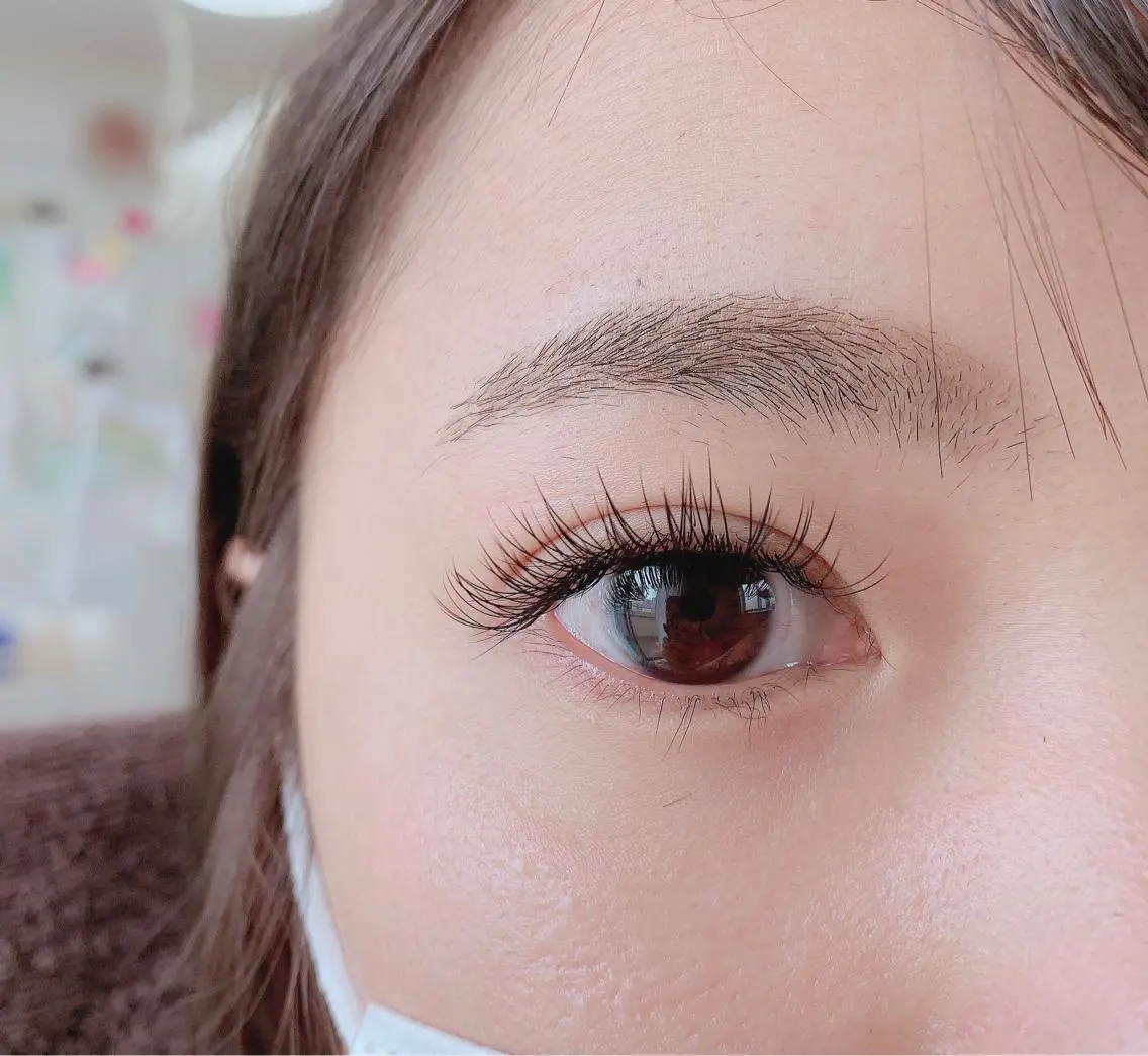 マツエク・マツパ フラットラッシュ ecru.eye 【元住吉】のマツエク・マツパデザイン