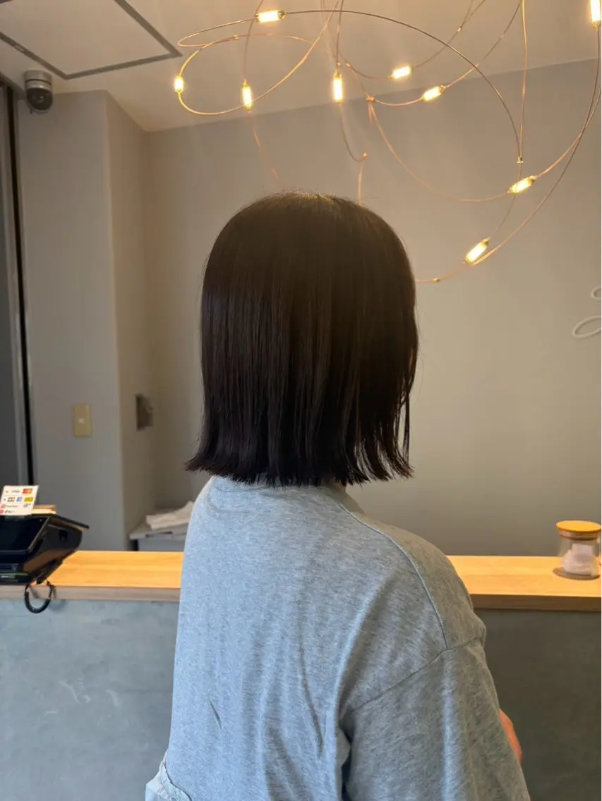 ミディアム 平瀬 胡桃のヘアスタイル