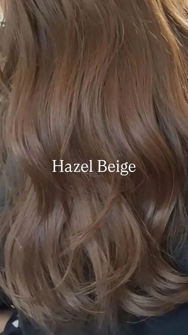 🌙ヘーゼルベージュ レイヤーカット🌙のヘアスタイル