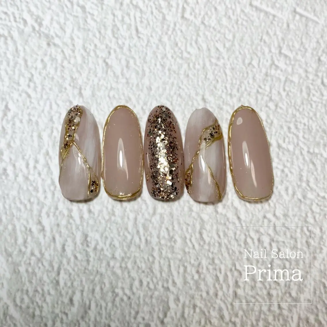 ミディアム ネイル SalonPrima 西院Nail&Eyeのネイルデザイン