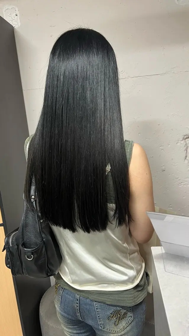 ロング カラー ヘアカラー トリートメント 🎀tokute ナオ🧸のヘアスタイル