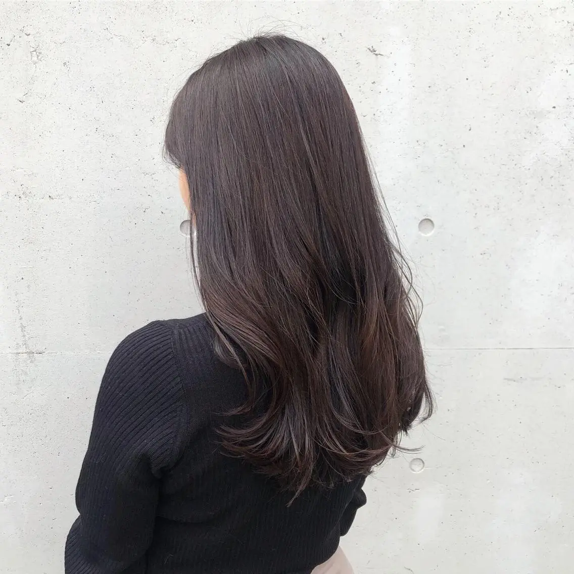 ロング カラー ヘアアレンジ アッシュ ベージュカラー 透明感カラー カット ヘアカラー トリートメント 酸性縮毛矯正🧴韓国 レイヤー/髪質改善のヘアスタイル