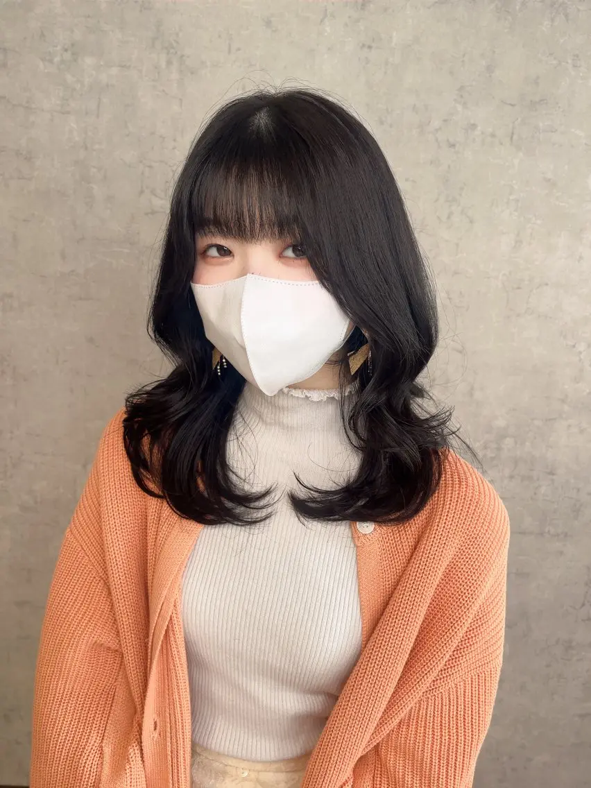 セミロング KAEDE🎀 縮毛矯正&パーマ特化のヘアスタイル