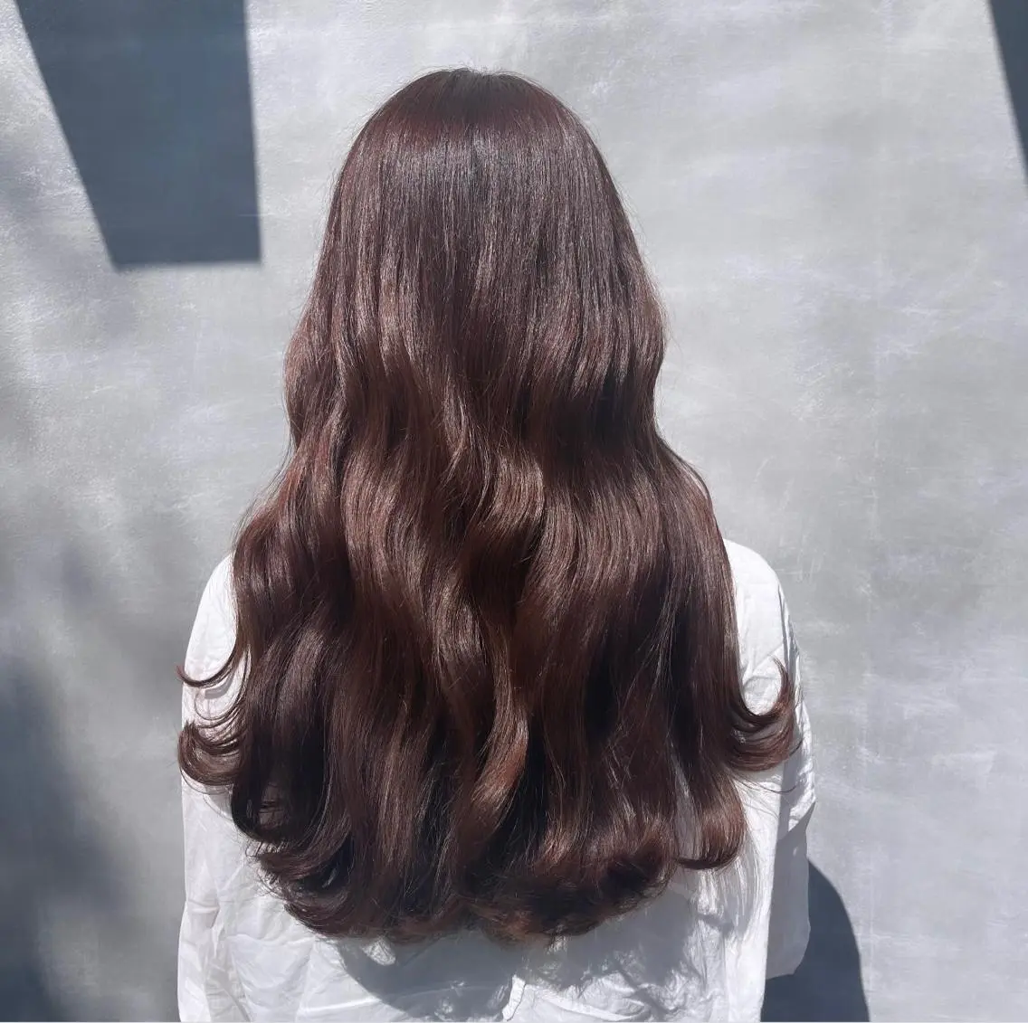 ロング カラー 青田 明日海のヘアスタイル