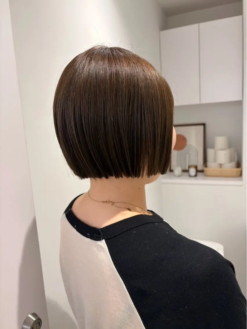 ショート カラー ヘアカラー トリートメント モデル募集中⸝⸝꙳ EKUNA🌿のヘアスタイル