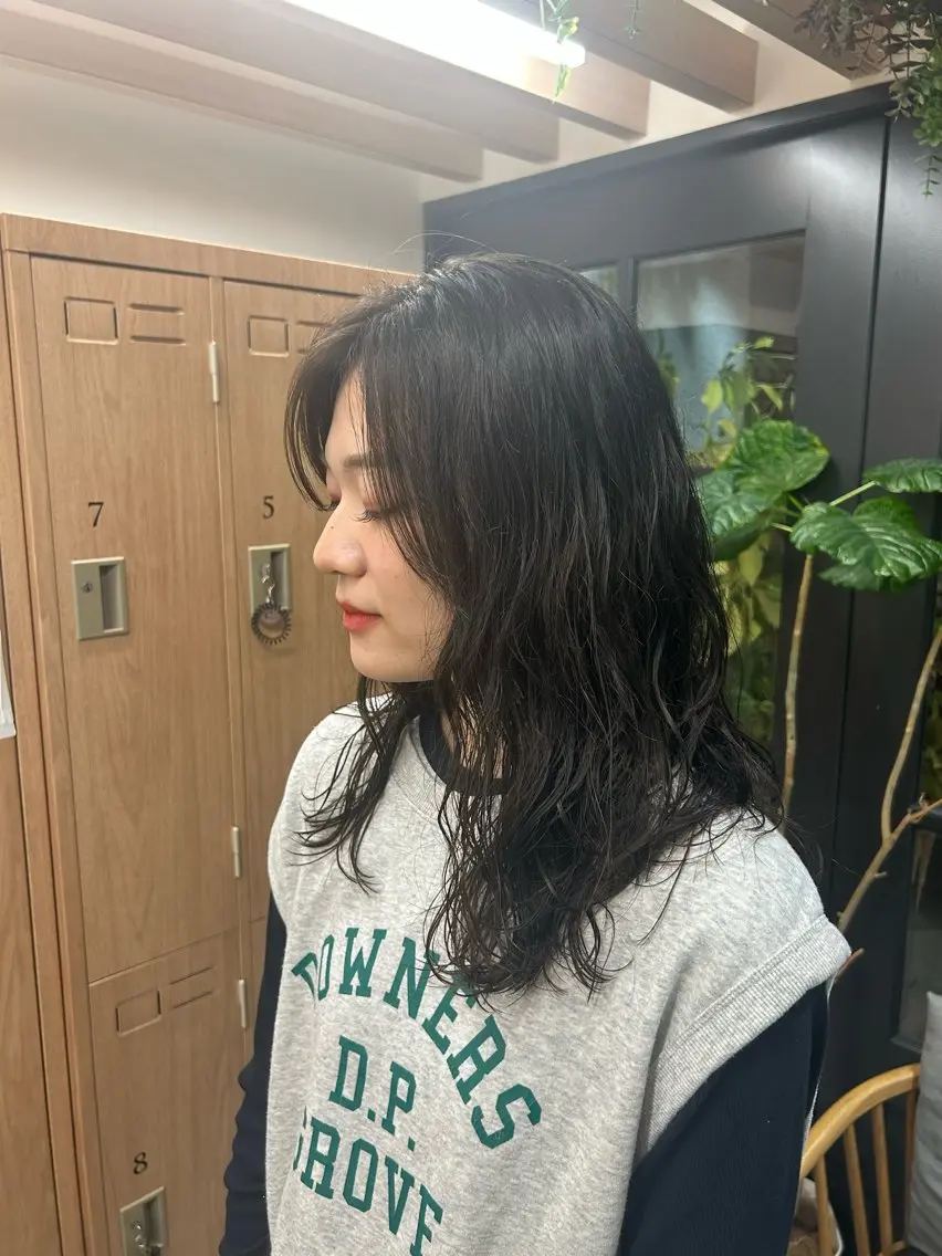 カラー ヘアカラー 西新  MAHIRO 🩵🫧艶髪🩵🫧のヘアスタイル