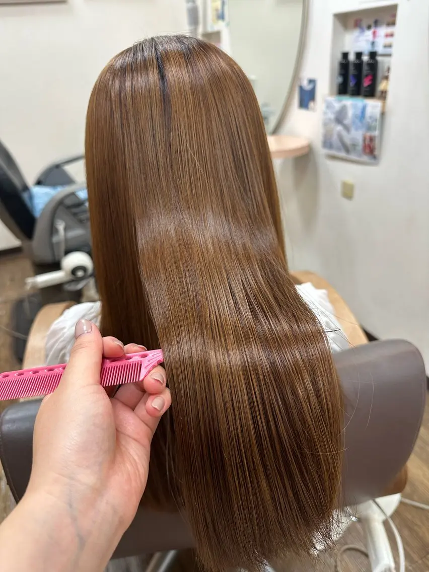 ロング 松村 ゆうのヘアスタイル