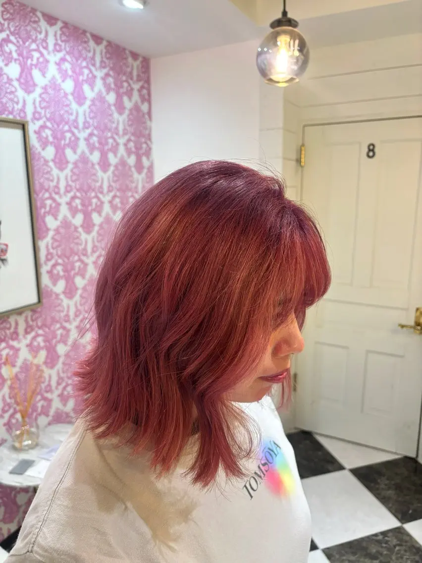 【60%off🙋🏼🌟】retouch +color💫🩵 (⚠️全頭bleachは不可retouchのみ)の写真