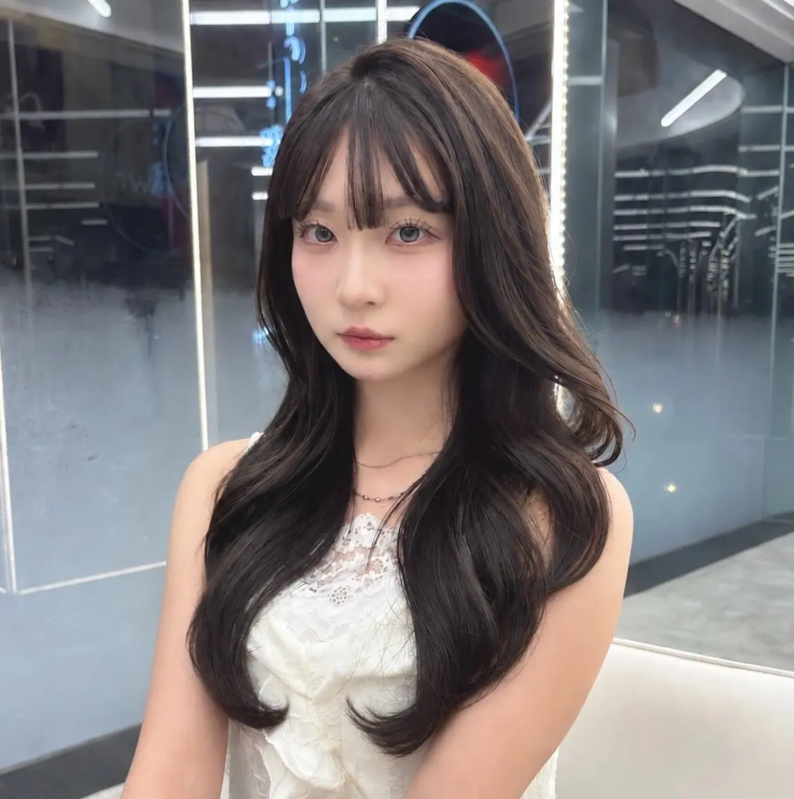 ロング ヘアカラー トリートメント 💗透明感カラー🫧 Ruka🎀のヘアスタイル