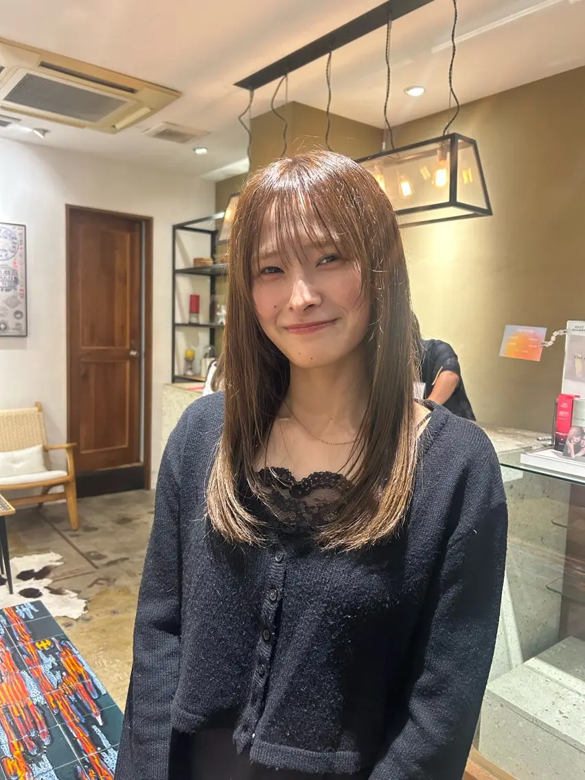 雰囲気を変えたい方おすすめ🪼【新規様限定🍅】ボブorレイヤーカット＋カラーの写真