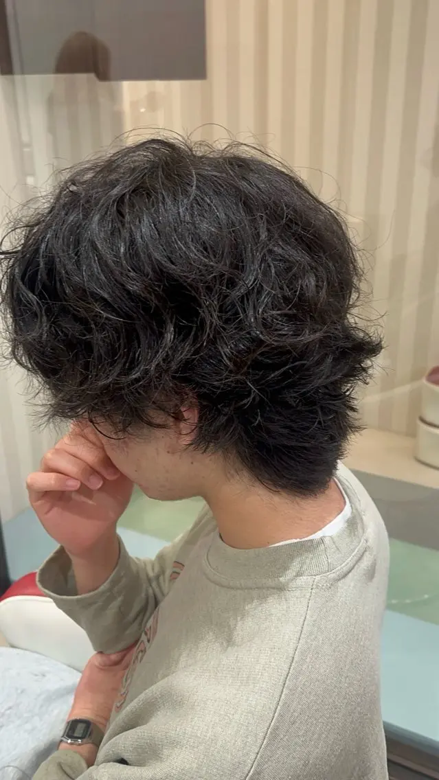 メンズパーマ🌀の写真