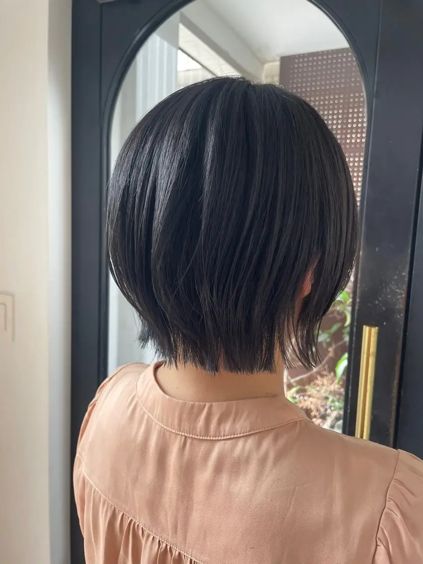 ショート ボブレイヤー ボブ レイヤーカット ケイ/ カットモデル募集中のヘアスタイル