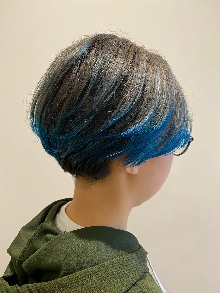 ショート カラー カット ヘアカラー トリートメント 艶髪🌿美髪 大塚礼乃【西荻窪】のヘアスタイル