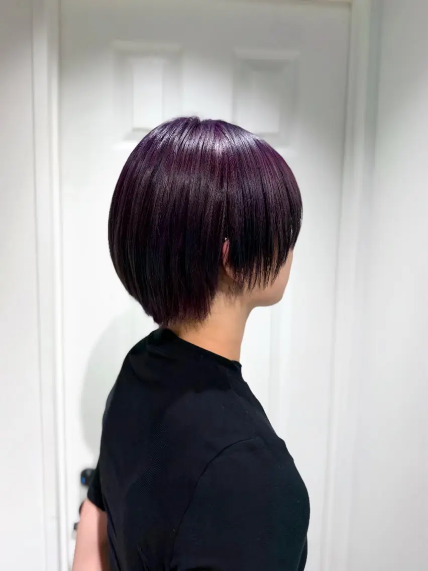 ショート ヘアカラー Waka/透明感 垢抜けcolorのヘアスタイル