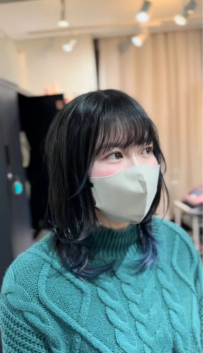 セミロング カラー カリスマになる美容師 💥TOUI💥上野のヘアスタイル