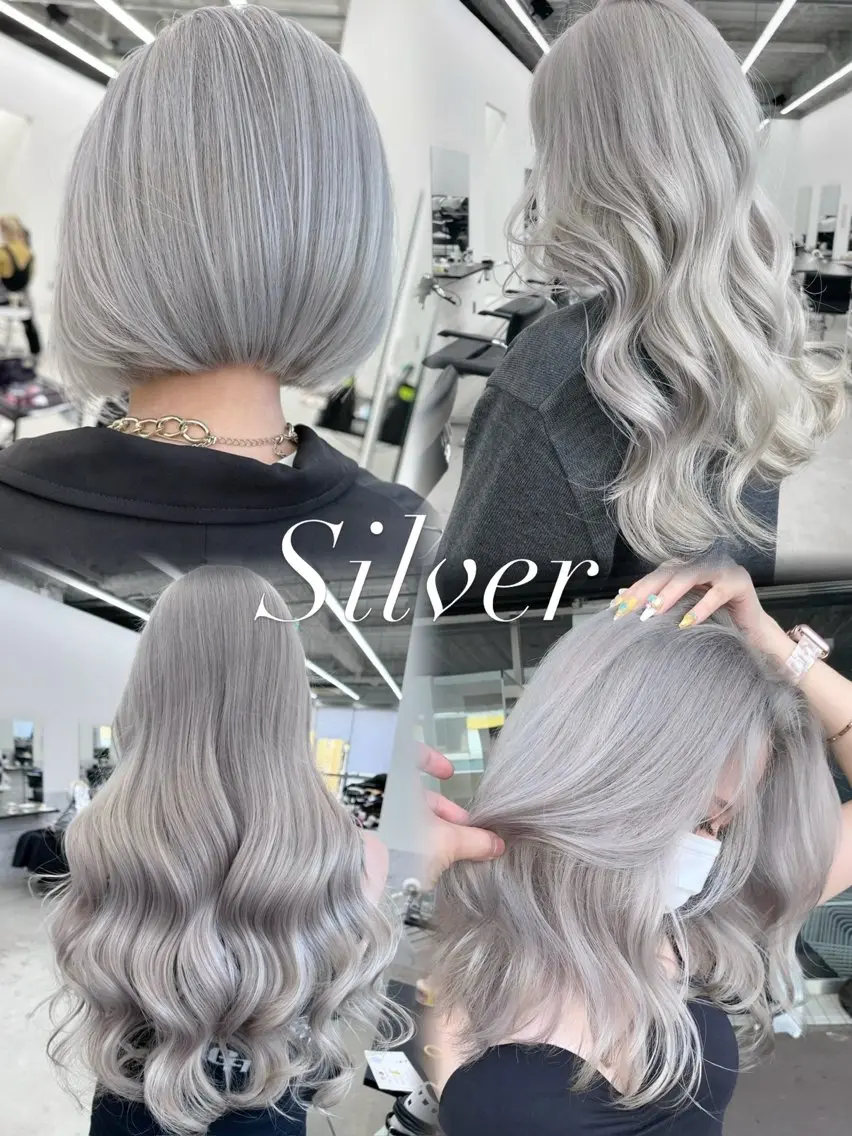 ロング カラー ブリーチ ケアブリーチ 透明感カラー ハイトーンカラー トリートメント ヘアカラー 𝐀𝐦𝐢/東海市 /ギャル/ハイトーンのヘアスタイル