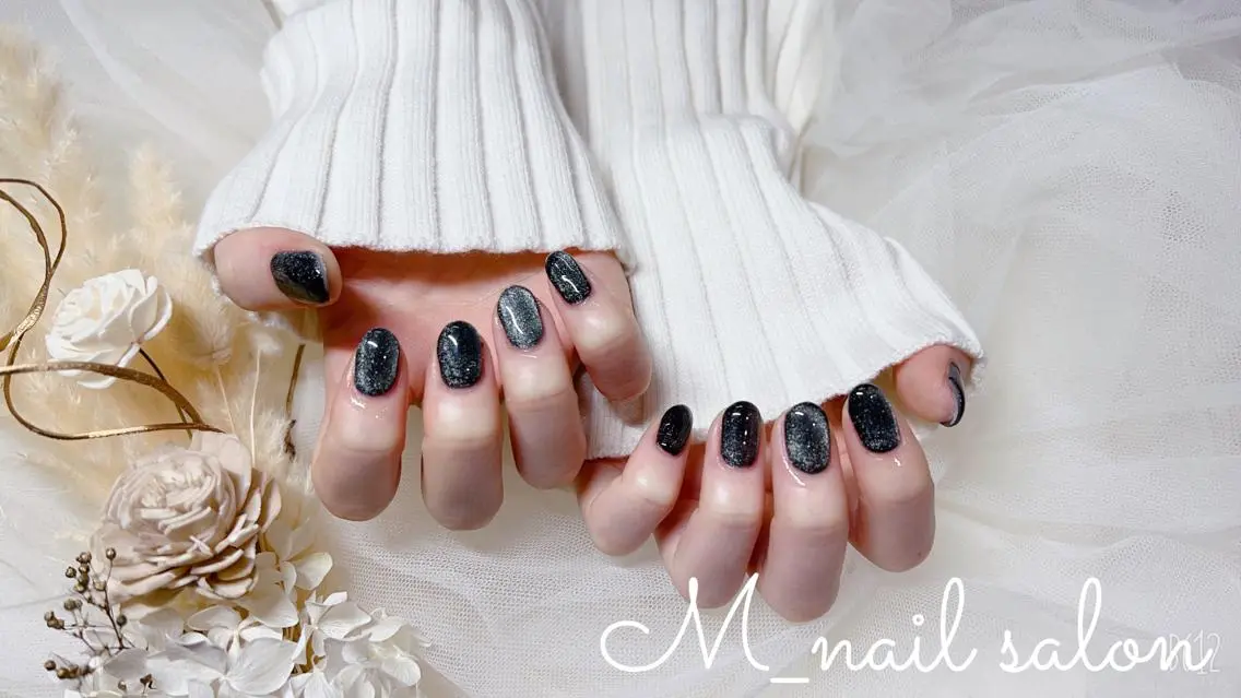 ネイル シンプルネイル M_ nail salonのネイルデザイン