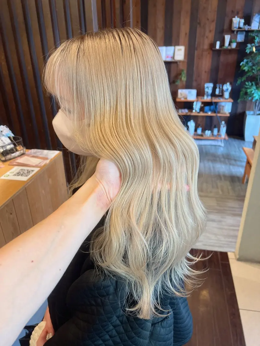 カラー ヘアカラー 具志 正太のヘアスタイル