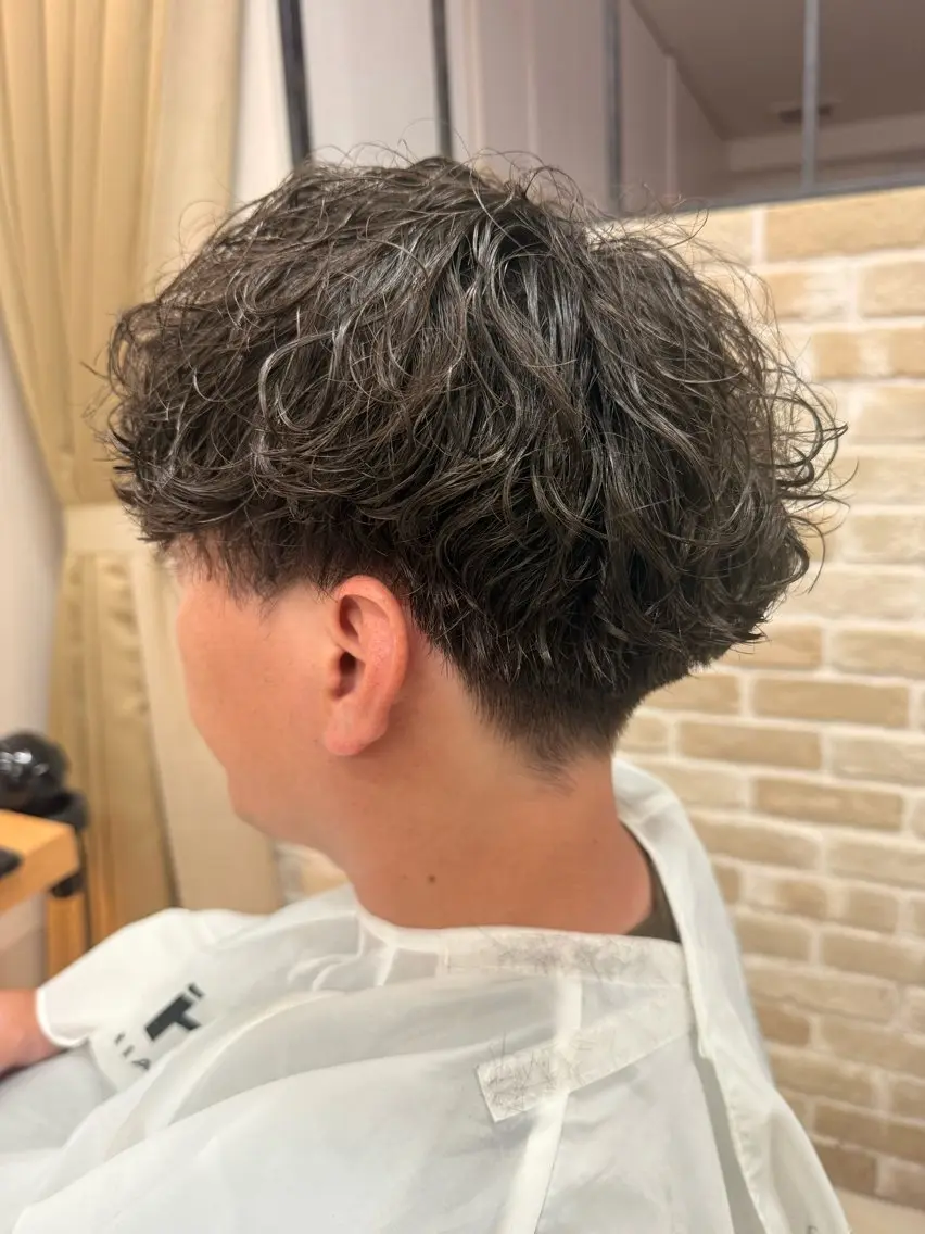 パーマ メンズ メンズカット/ Miiのヘアスタイル