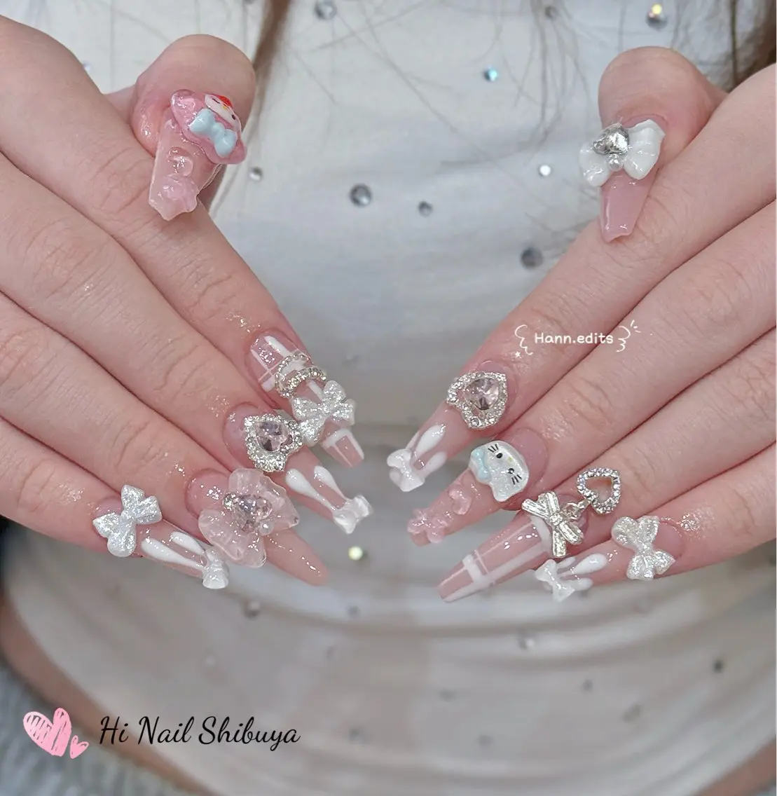 セミロング ハンドネイル Hi Nail Salonのネイルデザイン
