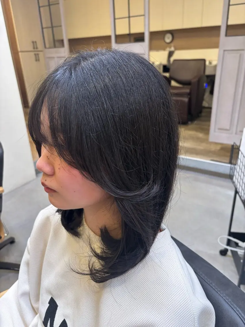 ミディアム 🫧🐰東 苺花🍓【西明石】のヘアスタイル