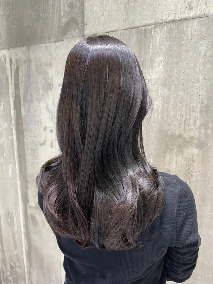 ロング カラー 髪質改善 Lino nanaのヘアスタイル