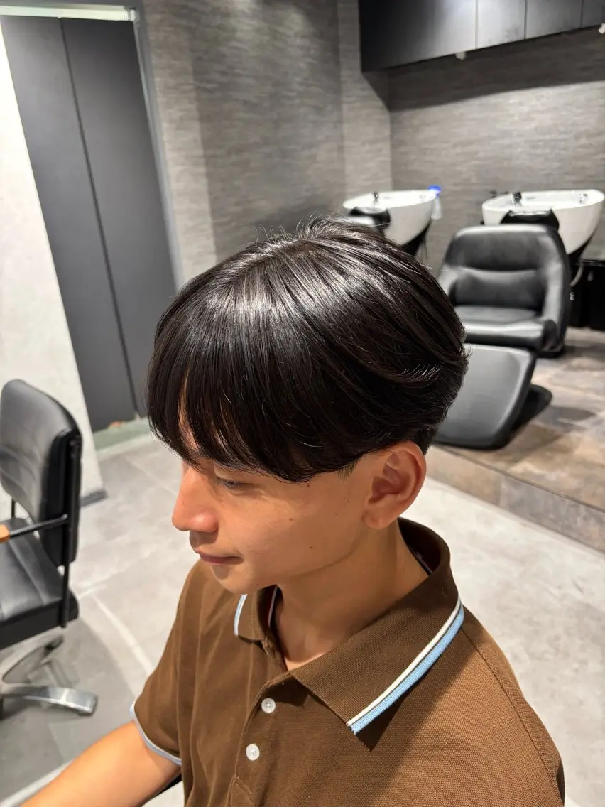 メンズ マッシュ シースルーマッシュ カット メンズ専門店NEXT NEO パーマ特化のヘアスタイル