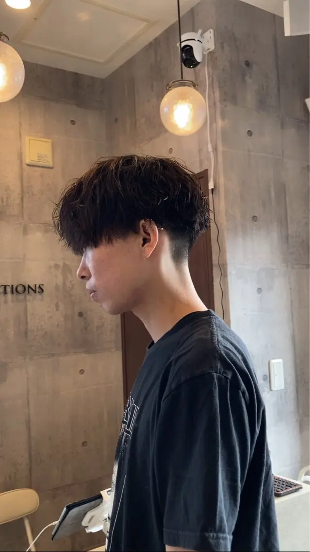 メンズ カット ハマノ ミユのヘアスタイル