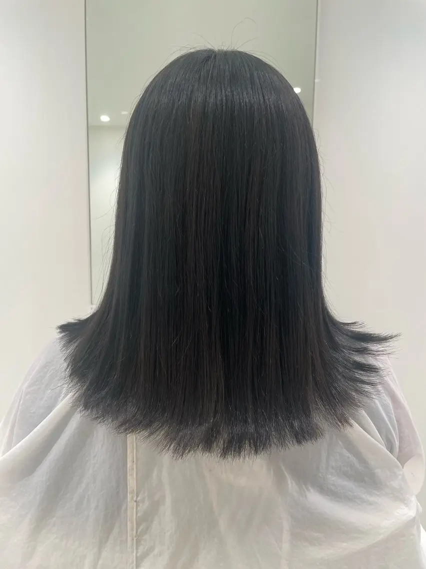 カラー 松原 菜々子のヘアスタイル