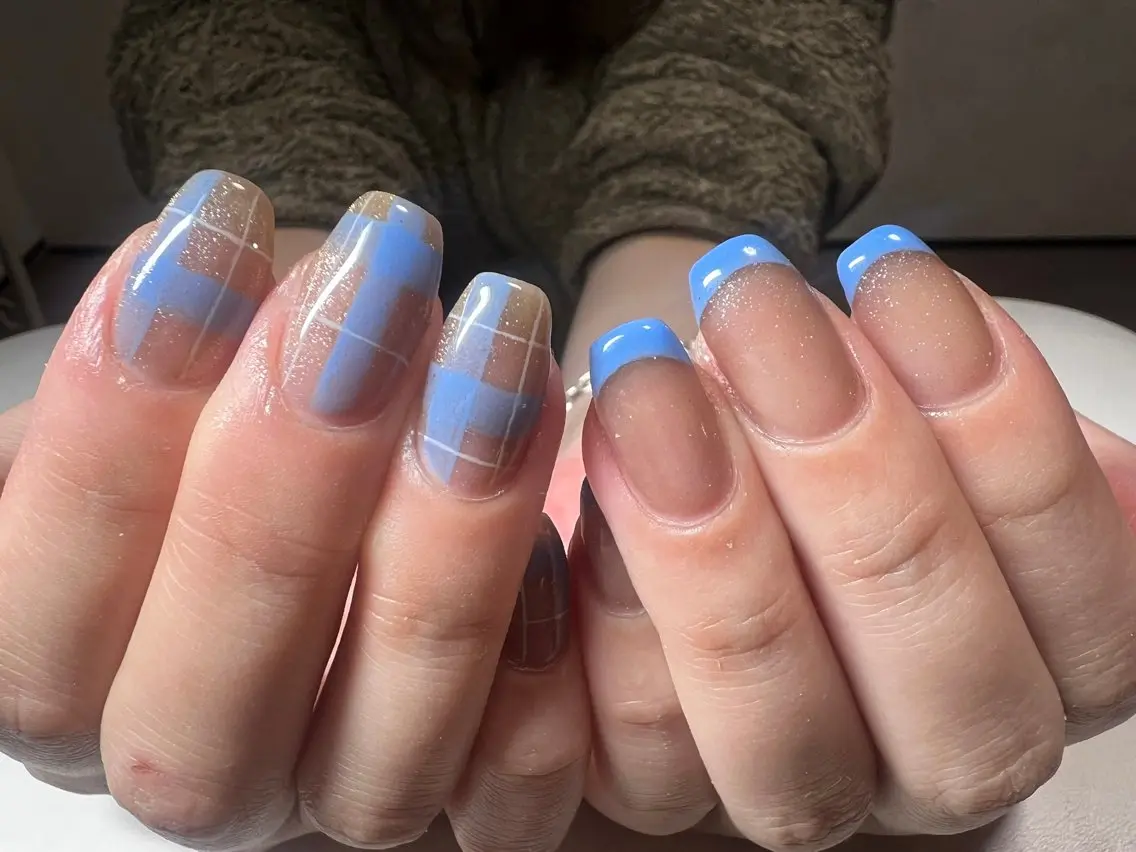 ネイル アニマル柄 マグネットネイル Nailsalon Rのネイルデザイン