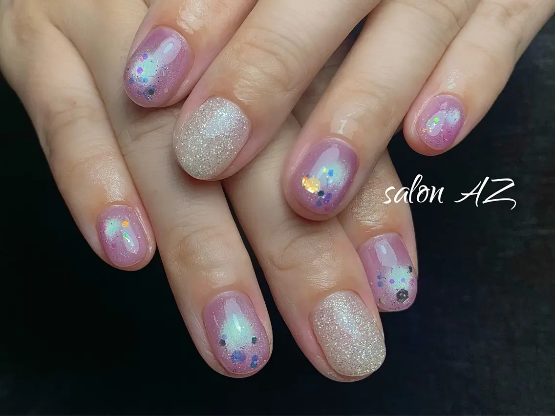 ネイル オフィスネイル ハンドネイル salon AZのネイルデザイン