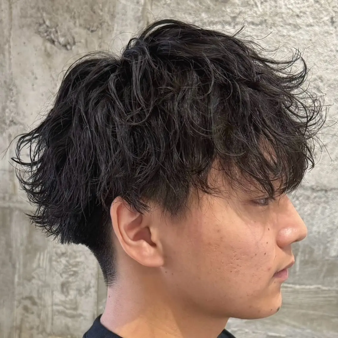 【⭐️人気No.1⭐️】🥷カット+シャドウパーマ🥷の写真
