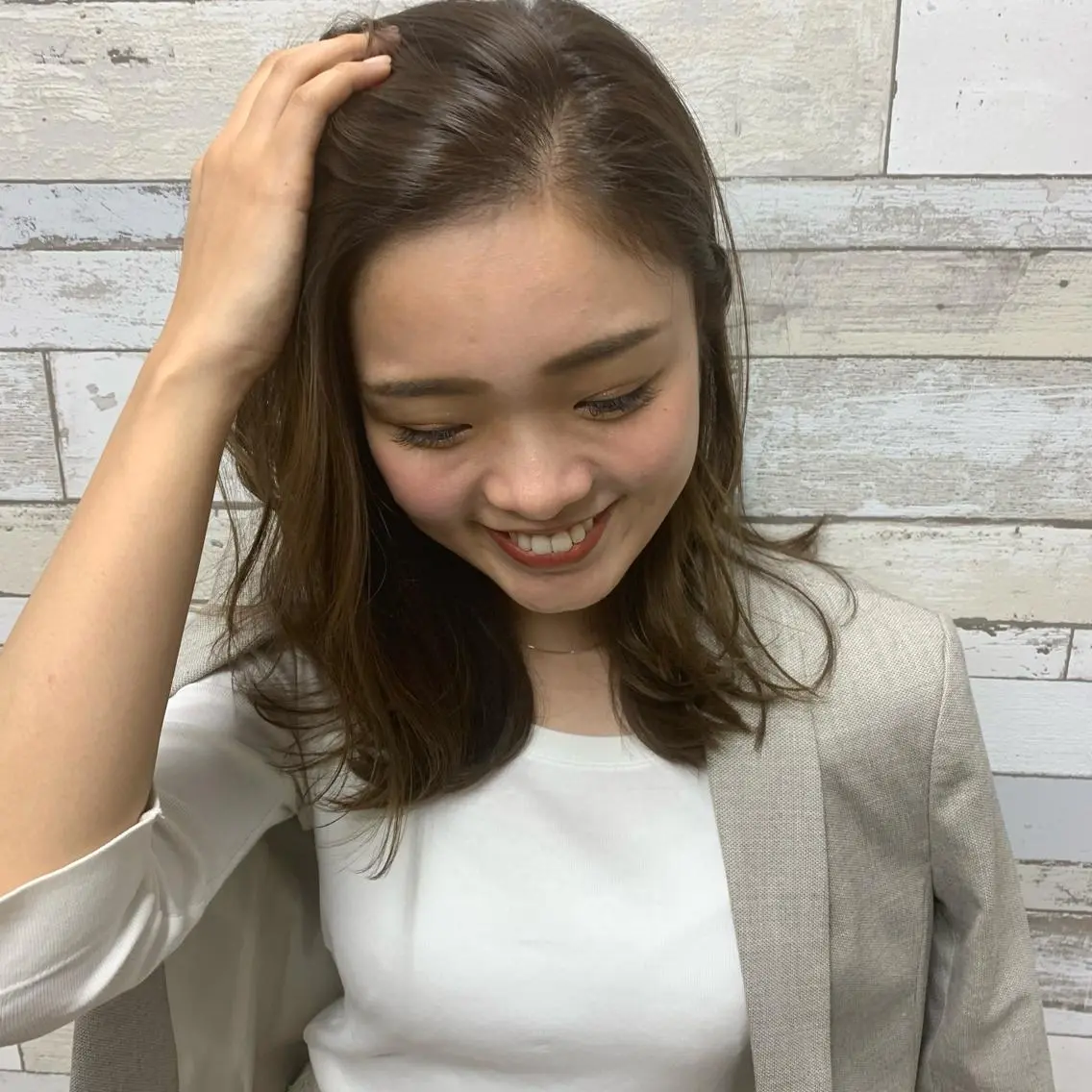 セミロング エクステ＊美髪サロン KR2S河内長野店長のヘアスタイル