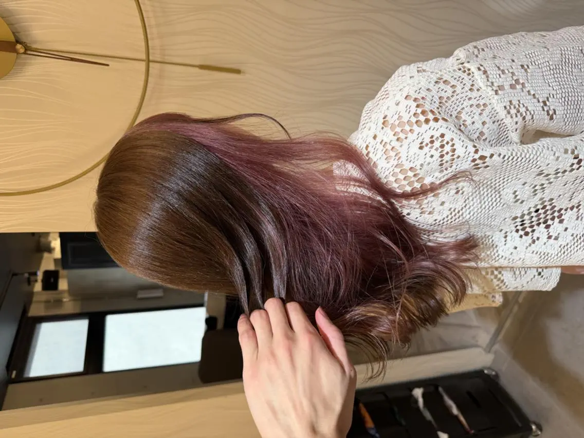 【ミニモ限定❣️】インナーカラー+トリートメント¥7700の写真