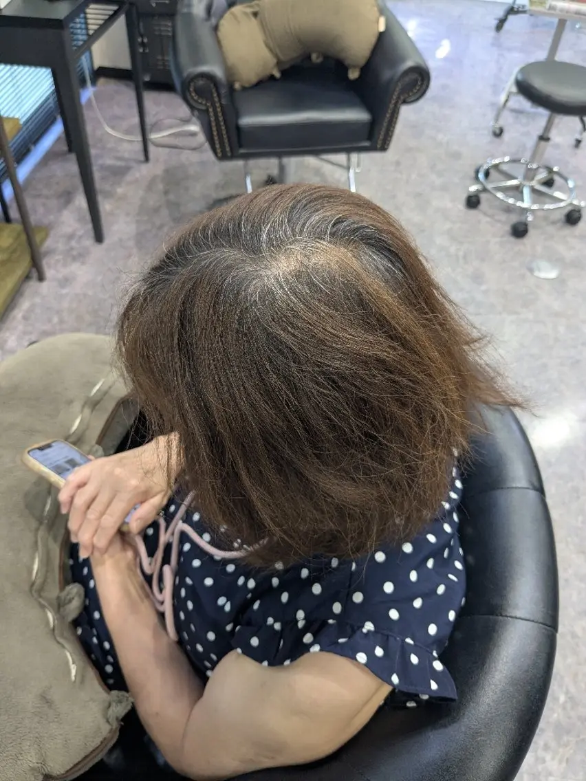 カラー 多田 遥香のヘアスタイル