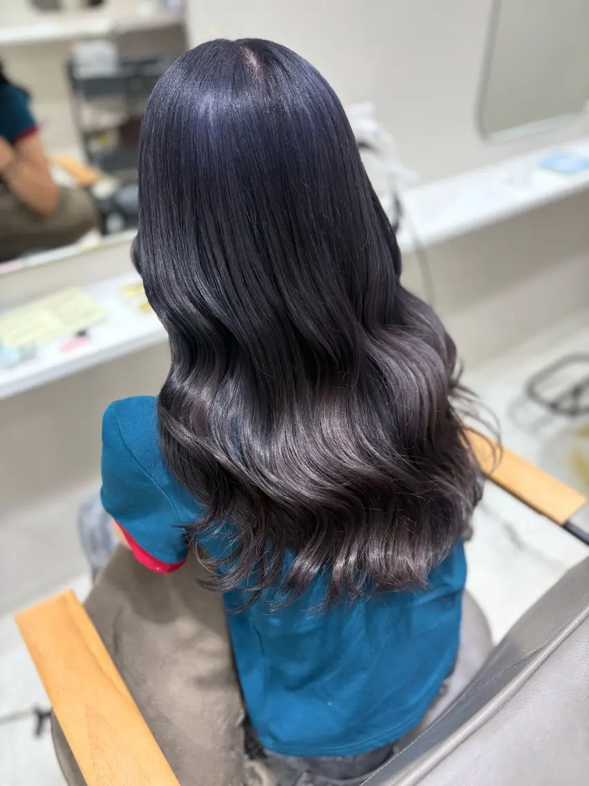 セミロング カット ヘアカラー 🍒Ayana🍒 艶カラー🍒のヘアスタイル