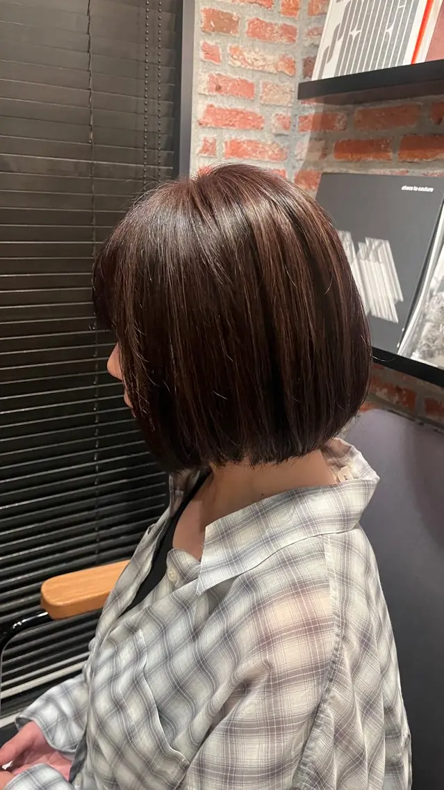 ショート 田中 美月のヘアスタイル