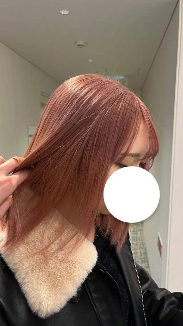 ケアブリーチ+ワンカラーの写真