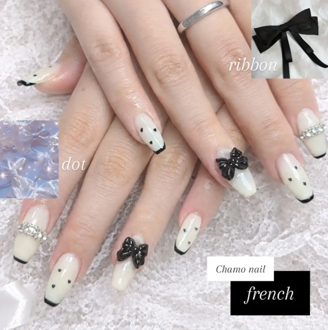 ネイル シンプルネイル ハンドネイル Chamo AKIのネイルデザイン