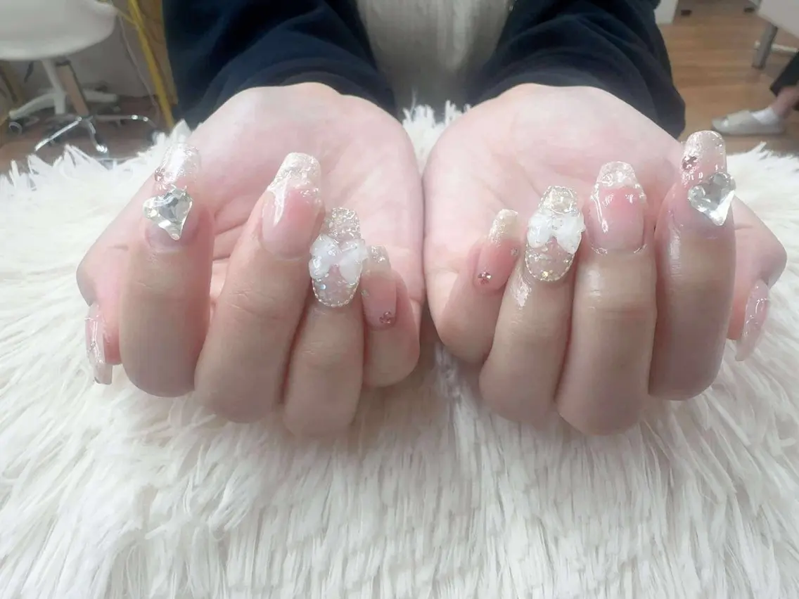 ネイル ジェルネイル 持ち込み パラジェル ハンドネイル ハンドケア Hara Nail 【持ち込みOK】のネイルデザイン