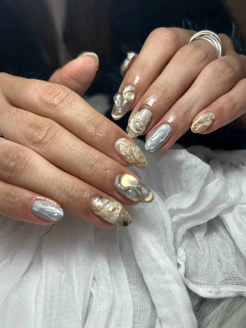 ロング ハンドネイル CLAIR maoのネイルデザイン