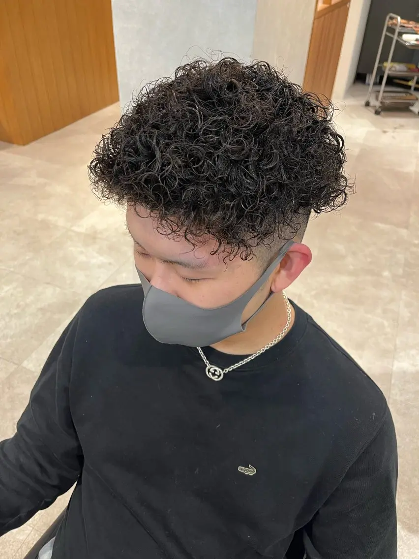 パーマ メンズ メンズパーマ カット パーマ トリートメント 【代表】 辻龍樹のヘアスタイル
