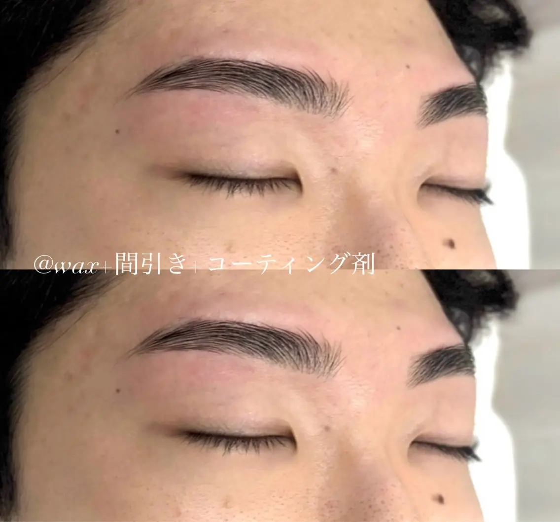メンズ アイブロウ ワックス脱毛 眉カット その他(アイブロウ) 垢抜け美眉肌♡ /momoka.kaの眉毛・アイブロウイメージ