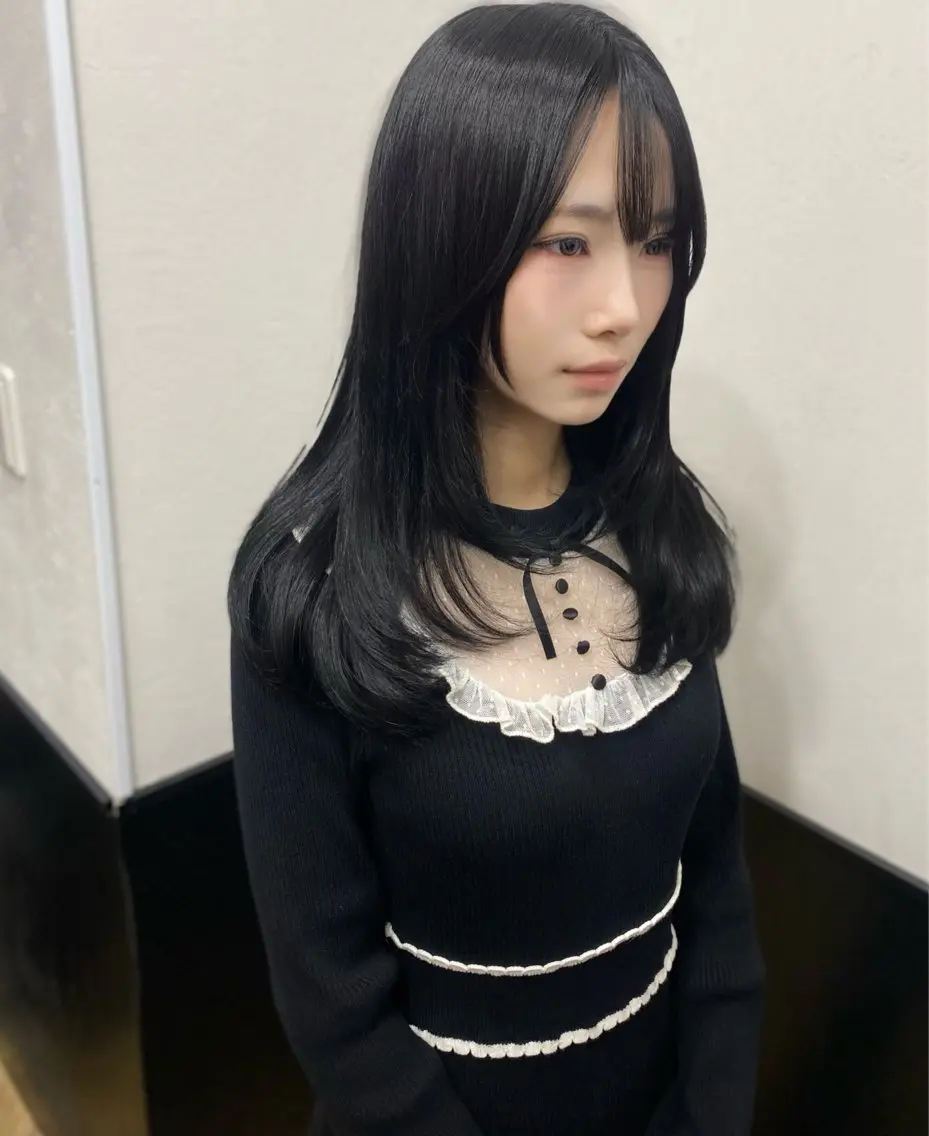 🖤暗髪カラー(黒染め不使用)🖤フェイクブラック🖤(ご新規様限定)の写真