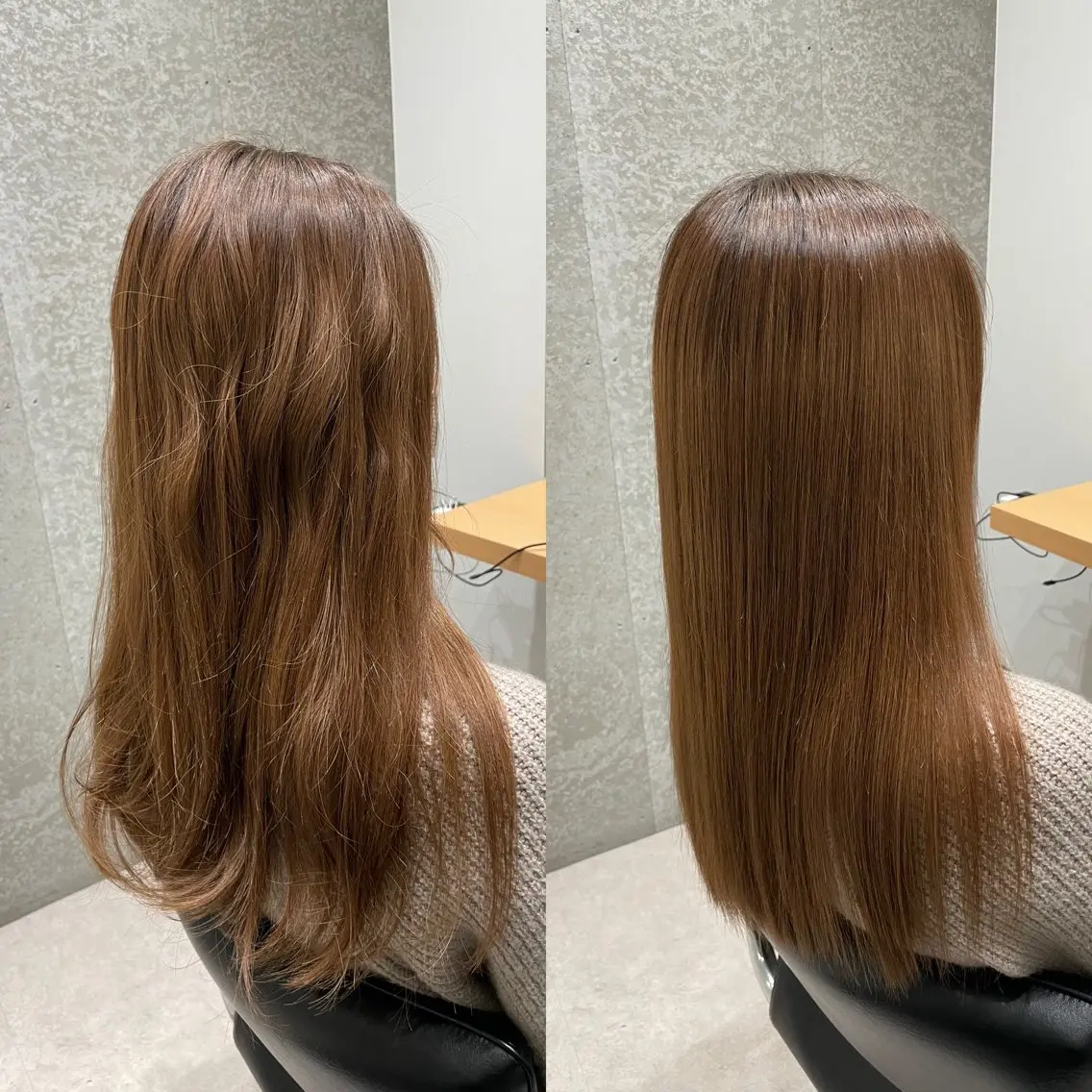 セミロング 髪質改善 トリートメント 髪質改善ヘアケア 艶髪特化/上田のヘアスタイル