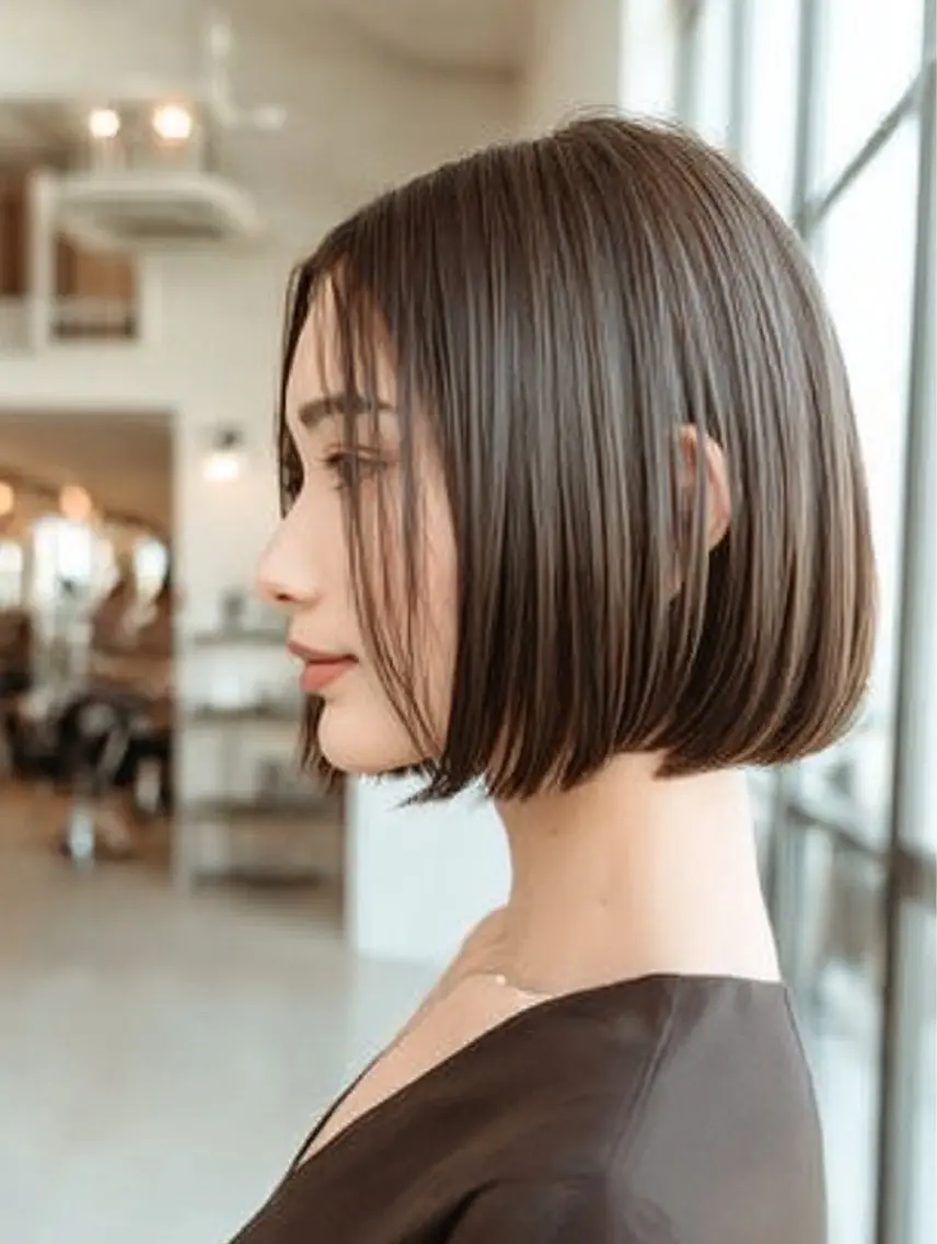 ショート カラー ヘアカラー 絶対可愛い暖色カラー 🌷うる艶🌷結奈✨のヘアスタイル